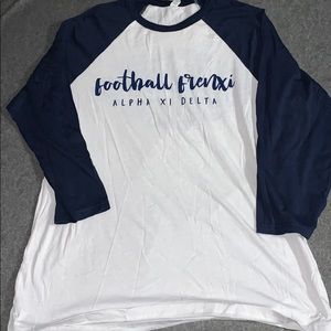 Alpha Xi Delta quarter sleeve